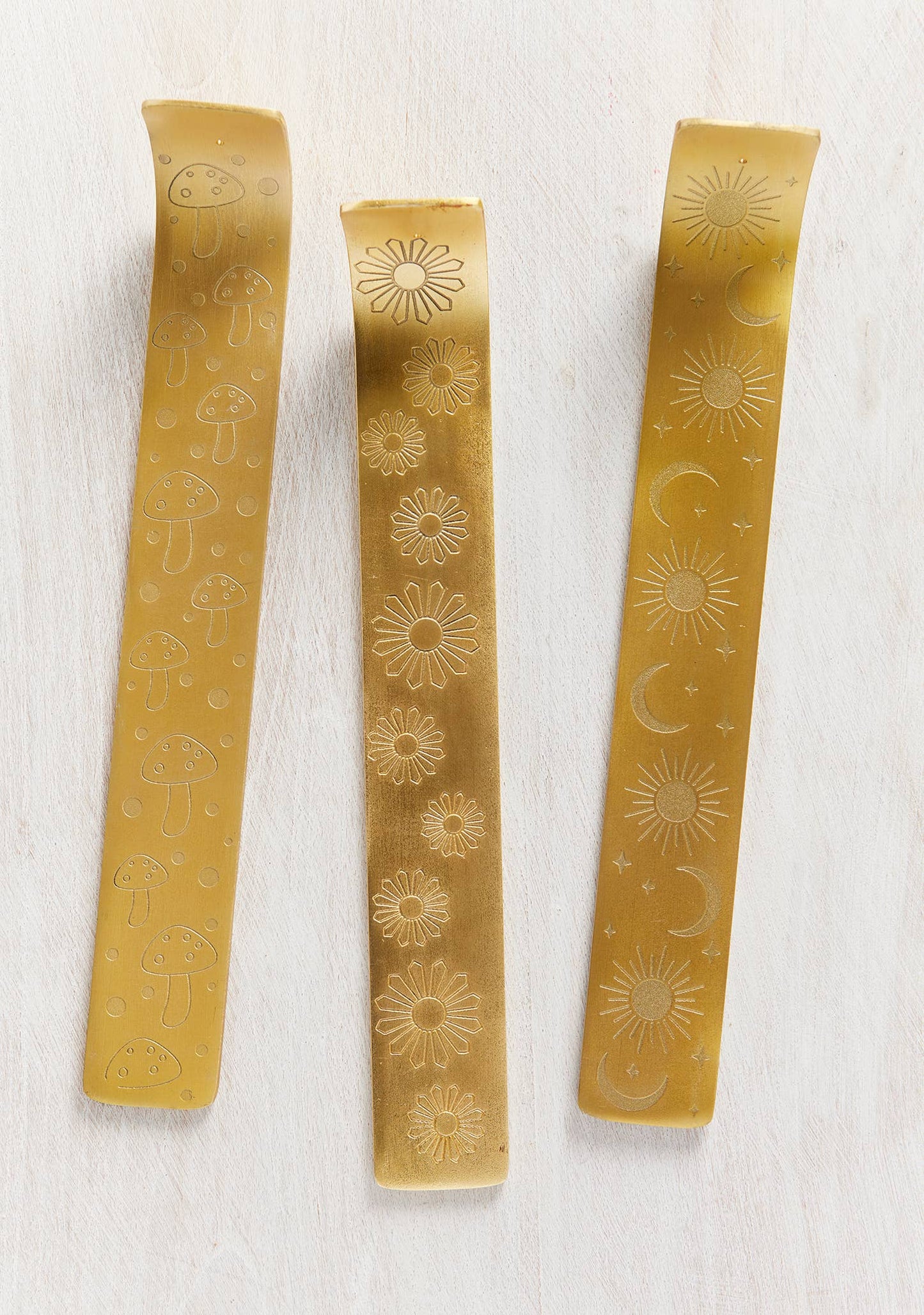 Gold Incense Holder, Aluminium