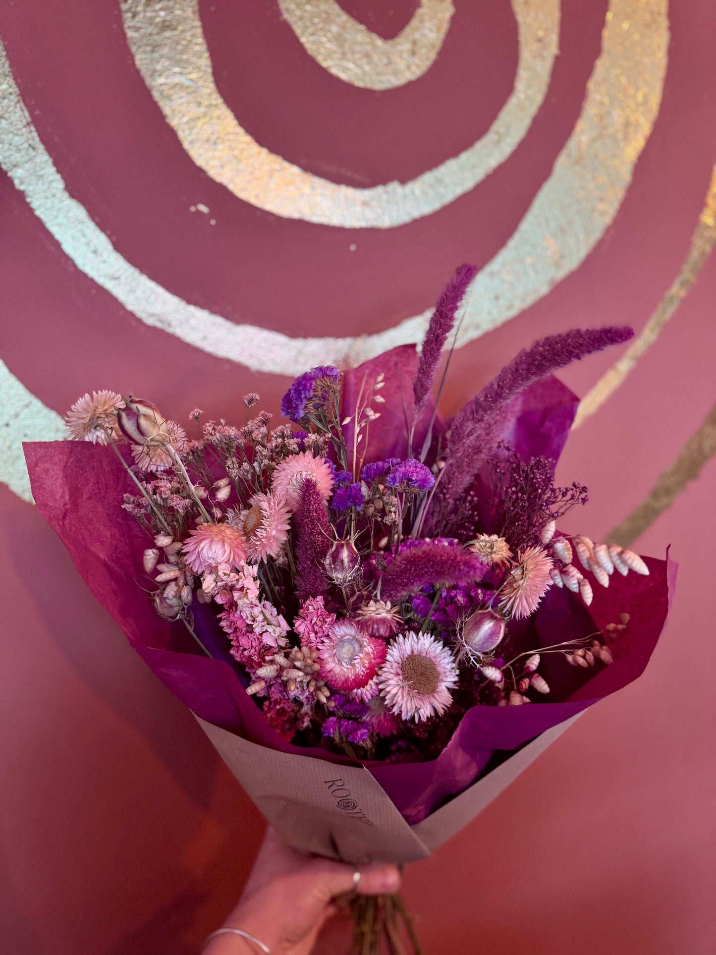 Everlasting Valentines Dried Bouquet