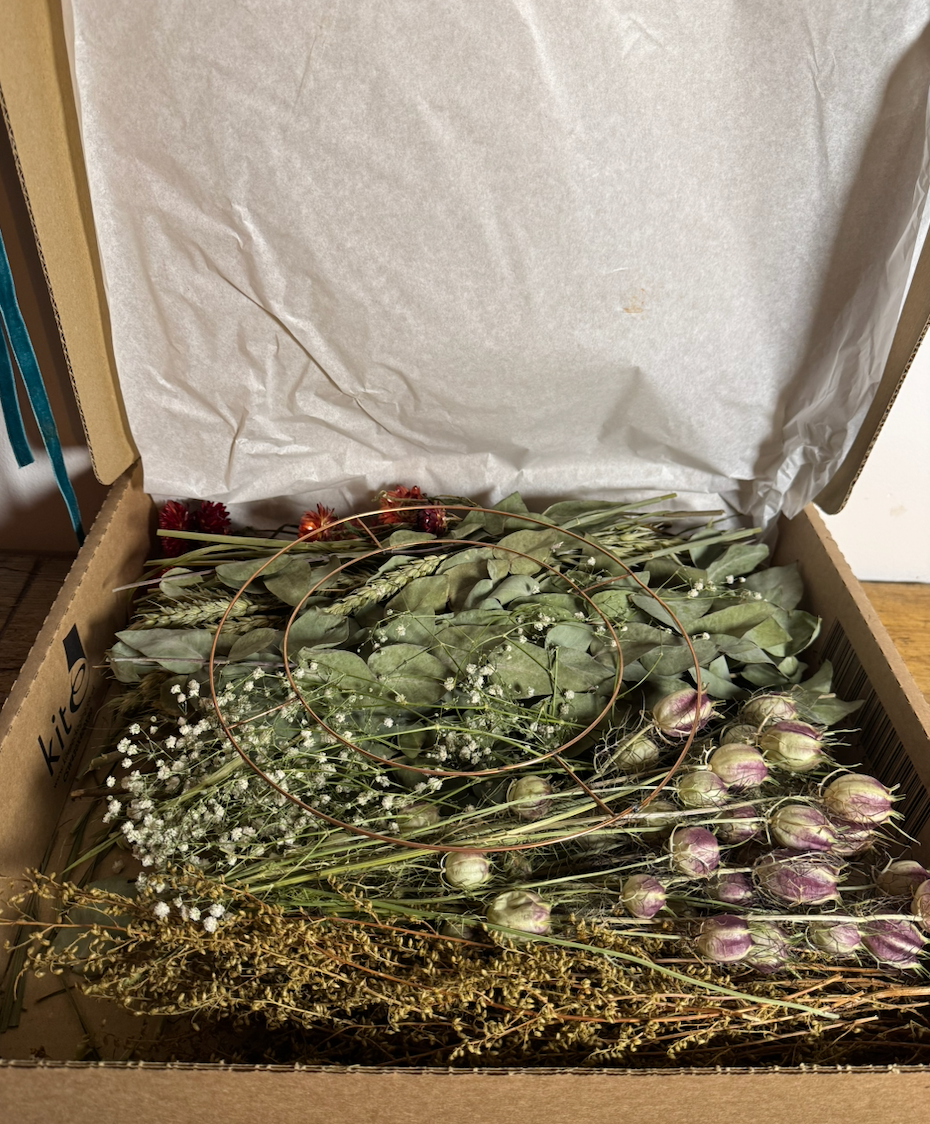 Dried Flower Wreath - Create Your Own