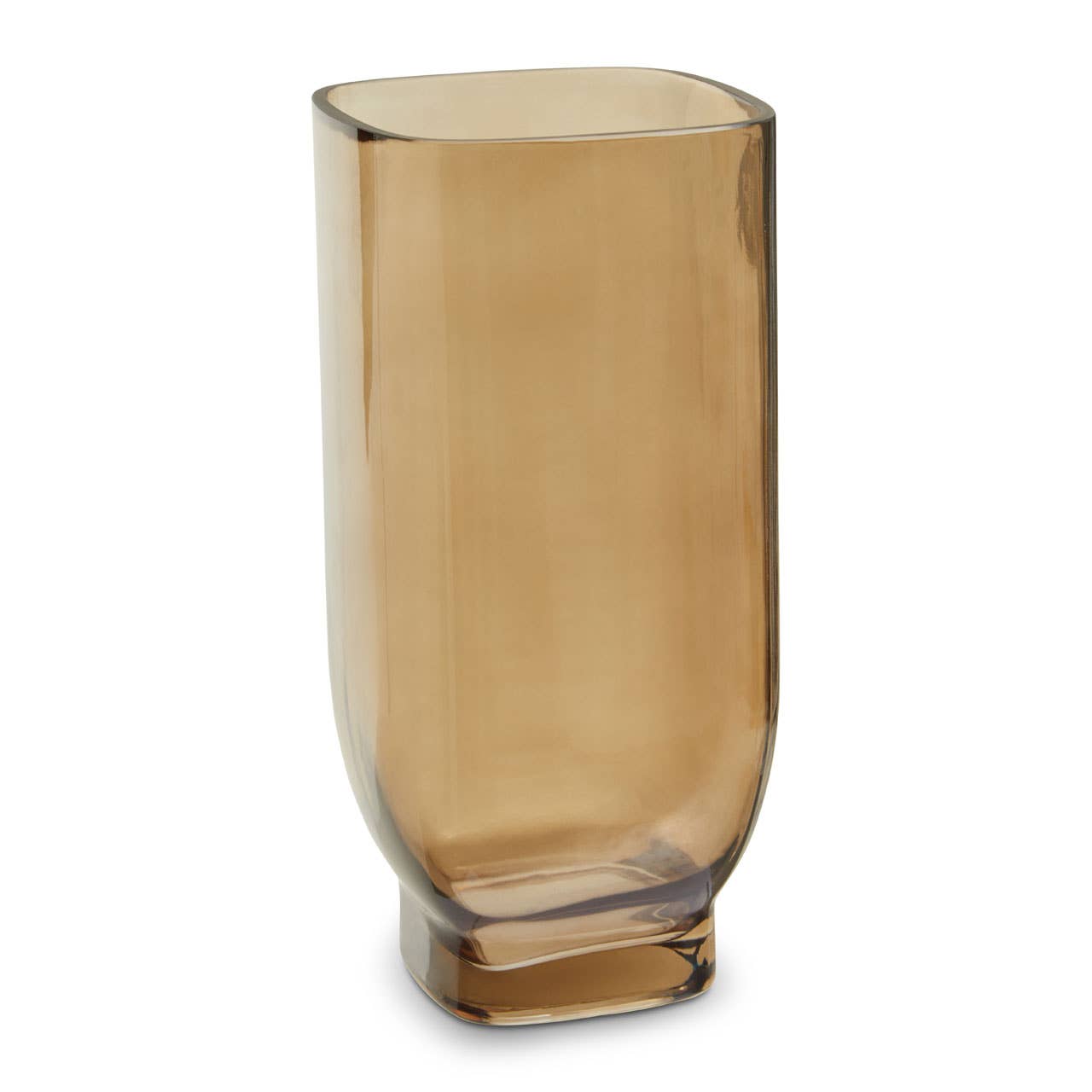Emer Small Smoked Brown Vase