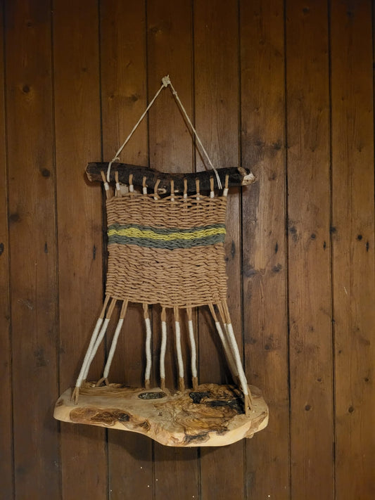 Macramé Hanging Shelf