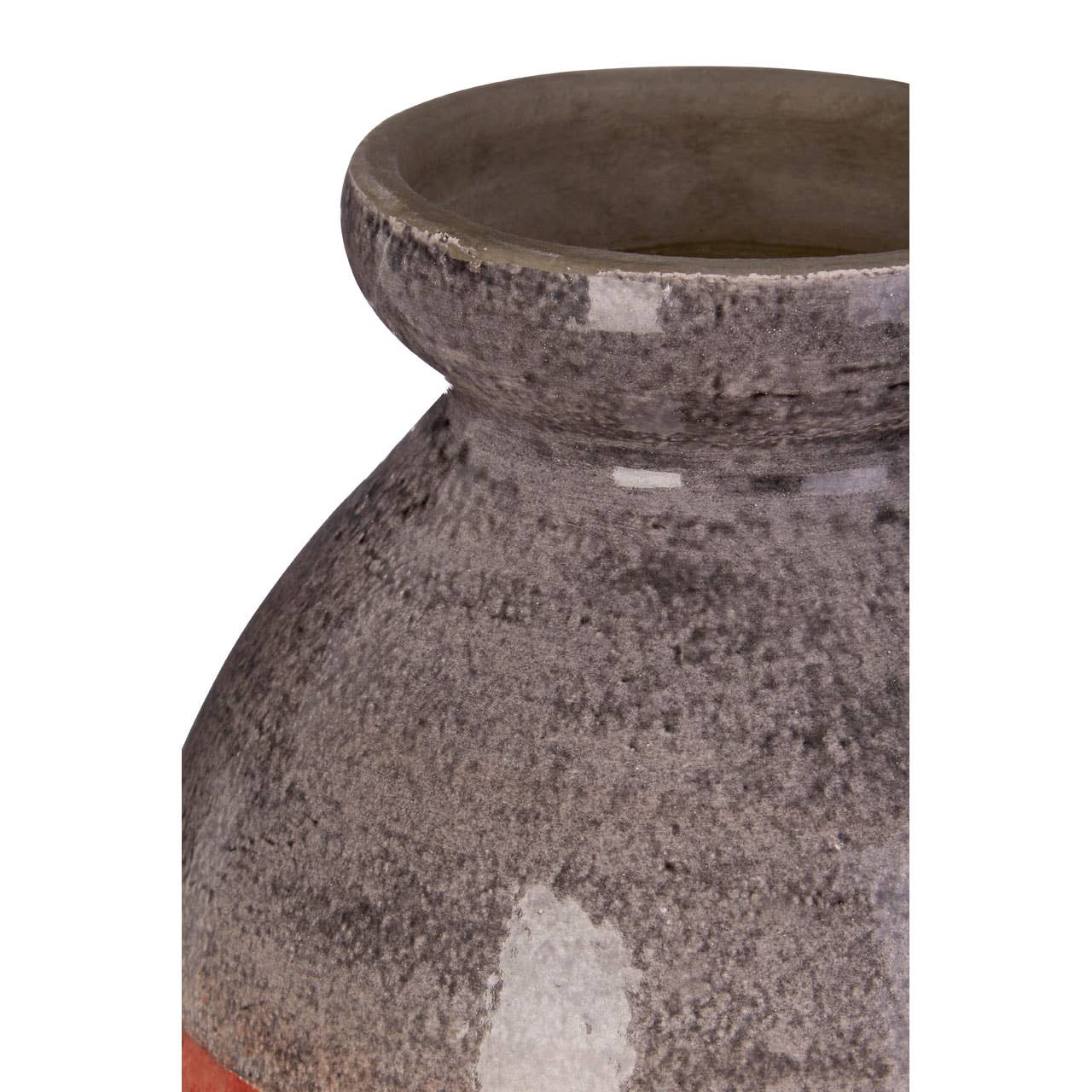 Nova Orange Earthenware Vase