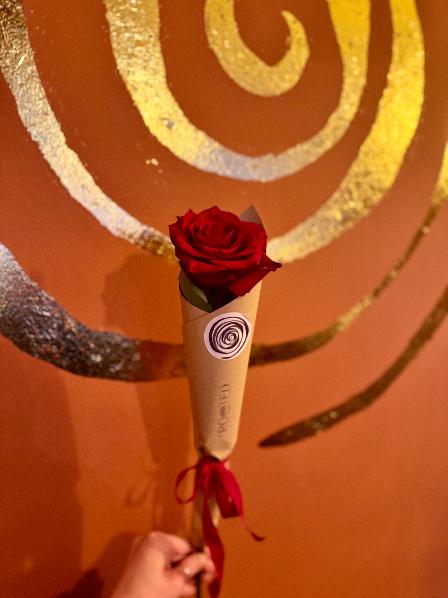 Fresh Valentines - Single Rose