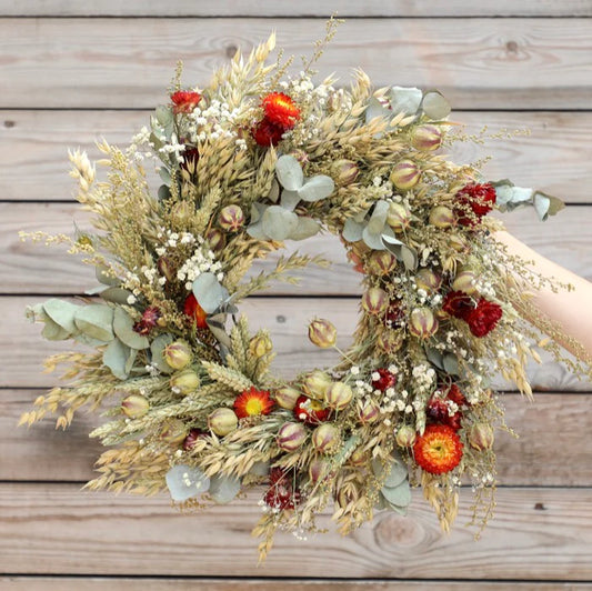 Dried Flower Wreath - Create Your Own
