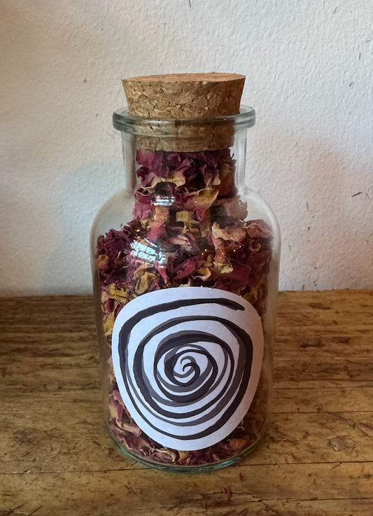 Jar of Rose Petals