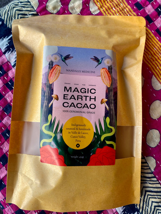 MAGIC EARTH PERUVIAN CEREMONIAL CACAO - 1 Pound
